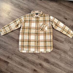 Monrow Plaid Shacket